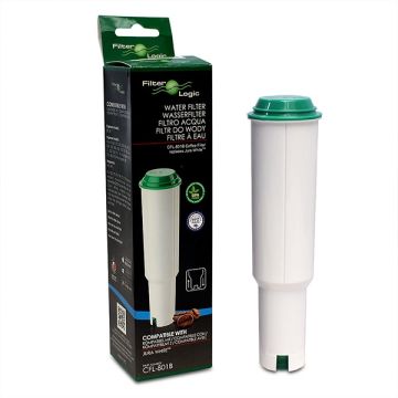 FilterLogic CFL-801 Coffee Water Filter Compatible with Jura White 