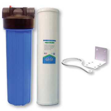 20" Big Blue Whole House Dechlorinator System