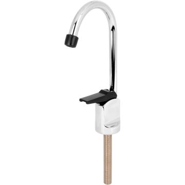 FilterLogic Button Lever Touch Tap - Chrome