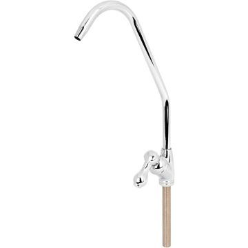 FilterLogic Goose Spout, Long Reach Baseball Bat Lever Style - Chrome 