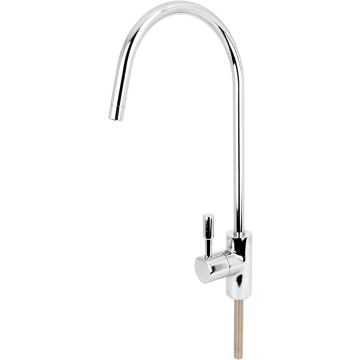 FilterLogic Swan Neck, Quarter Turn Lever Tap  - Chrome