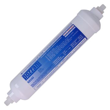 Pozzani GS10J 1/4" Inline Fridge Filter for Samsung, LG, Daewoo
