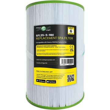 FilterLogic SFL35-5-9BE Spa Hot Tub Filter Compatible With Pleatco PRB35IN/Darlly SC705