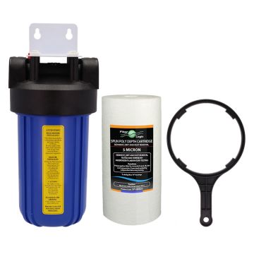 Big Blue 10" Filter System with 5 Micron Filter