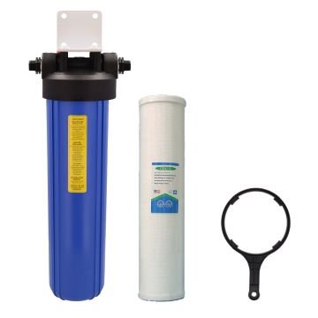 20" Big Blue Whole House Dechlorinator System