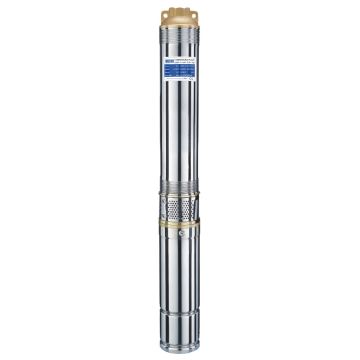 Pozzani 4" Borehole/Well/Tank Submersible Pump - Multi Stage Impeller Pump 0.75kw - 220v - 40m cable