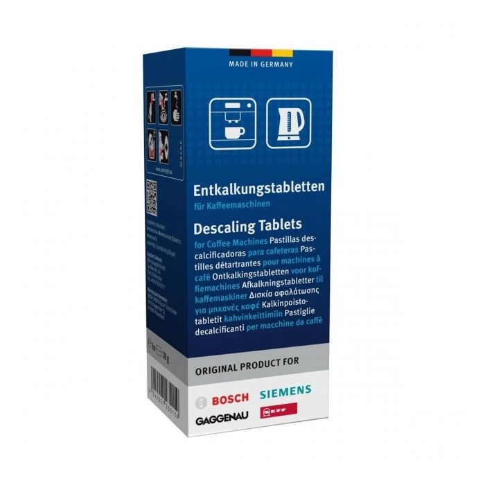 6 x Bosch Siemens Neff 311864 Descaling Tabs for Coffee Machines