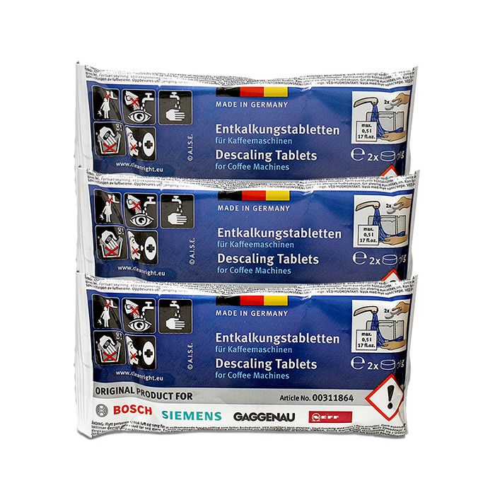 Descaling Tablets for Bosch – Pack of 6