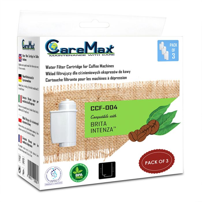 CCF-004 replacement water filter cartridge compatible with Brita Intenza (pack of 3)