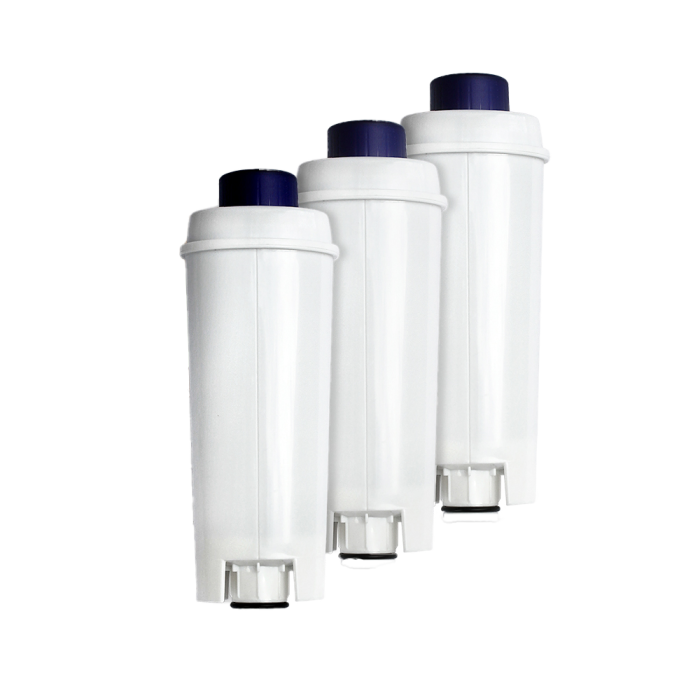 CCF-006 replacement water filter cartridge compatible with Delonghi DLSC002 (pack of 3)