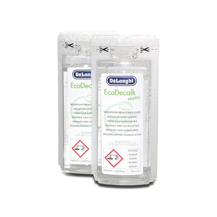 Delonghi EcoDecalk Mini - 2 x 3.4 fl oz Bottles