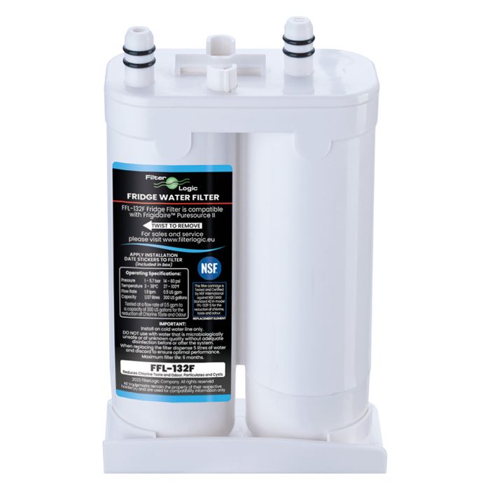 FilterLogic FFL-132F Ice & Water Filter to fit FC100 Frigidaire WF2CB PureSource 2 Fridge