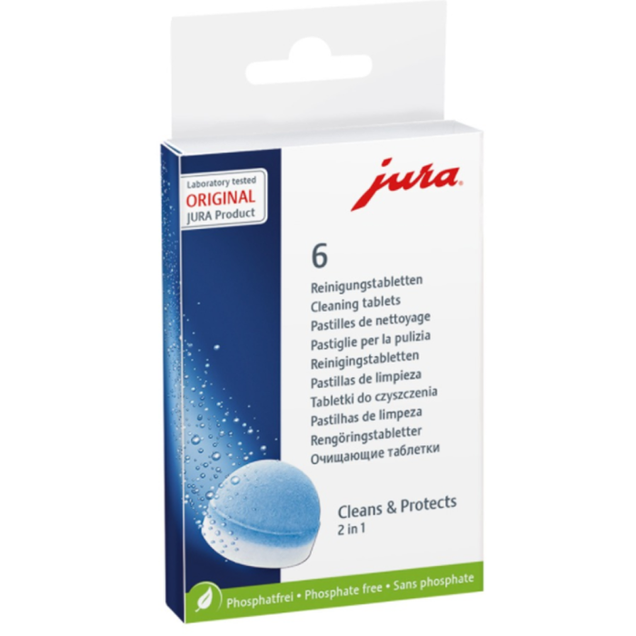 Jura 2-Phase Cleaning Tablets - 6 Pack [62715]