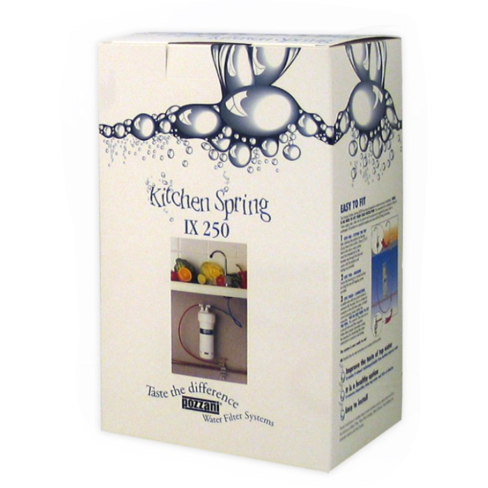Pozzani RIX250 Kitchen Spring Drinking Water Filter System (Hard Water Version)