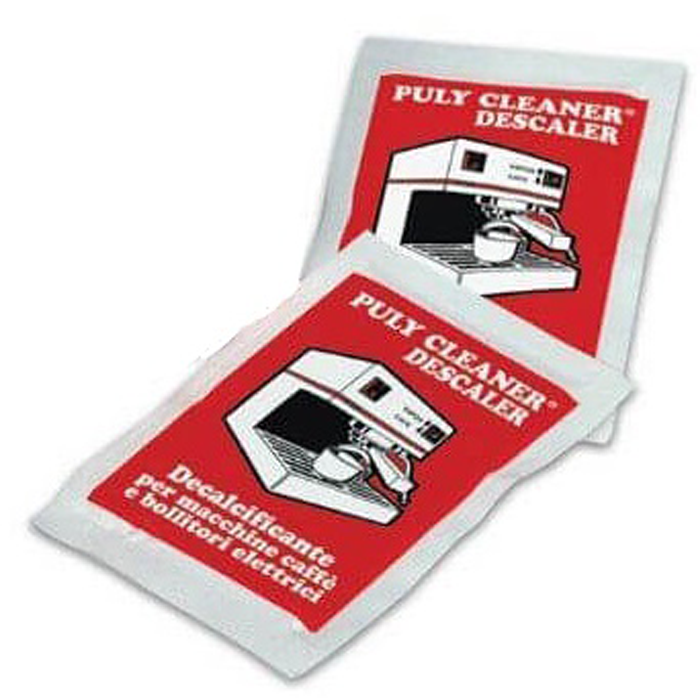 Puly 'Baby' Coffee Machine Cleaner Descaler - 10 Sachets