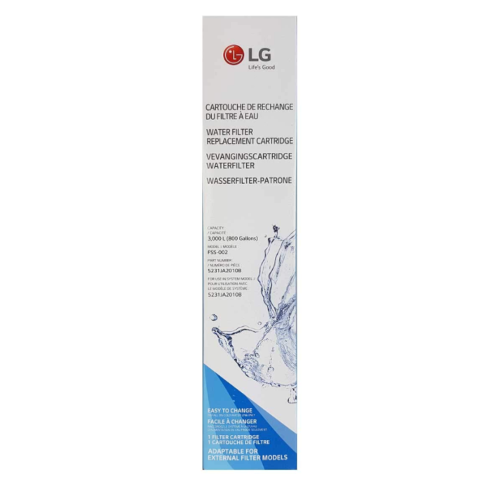 LG 5231JA2010B (2010B) Water Filter Compatible with ADQ73693901, ADQ736939, FSS-002, 3650JD8050A, 3890JC2990A, 5231JA2012A, BL9808