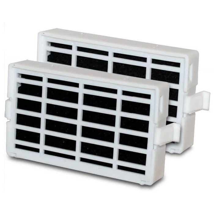 FilterLogic FFL-199W Fridge Air Filter Compatible with Whirlpool 481248048172 (Twin Pack)